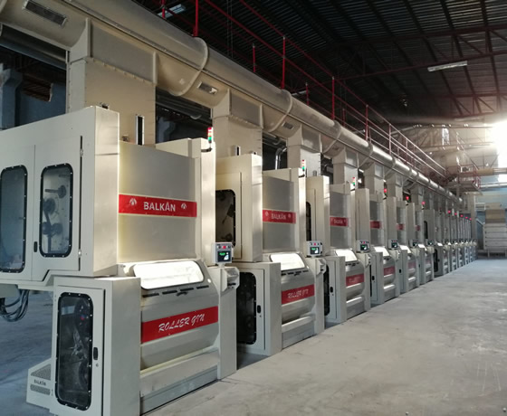 Предварительная подготовка хлопкового волокна 