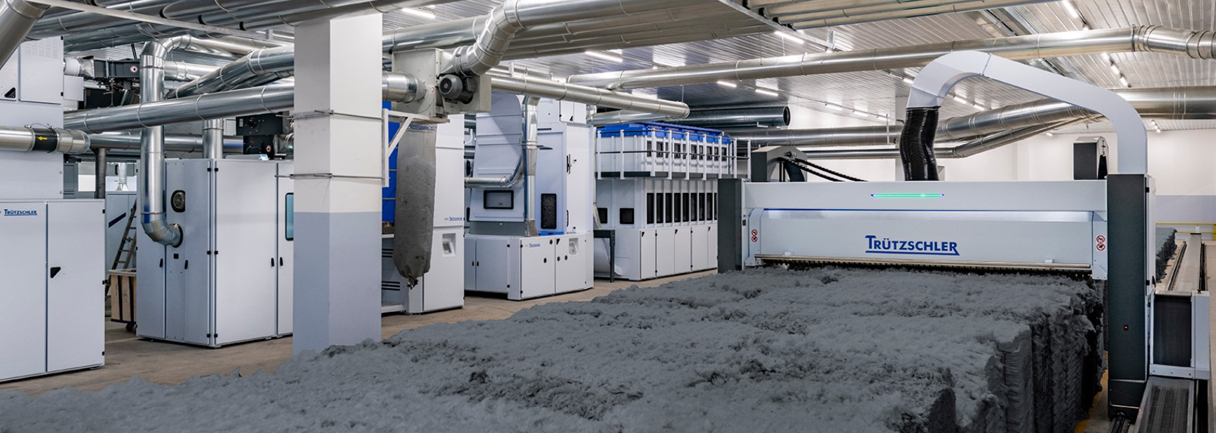 Разрыхлительно-трепальный агрегат фирма «TRUETZSCHLER» Германия